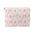 thumbnail image 2 of YQHZZPH Small Fresh And Lovely Cotton Cosmetic Bag Small Portable Wash Collection Bag, 2 of 9
