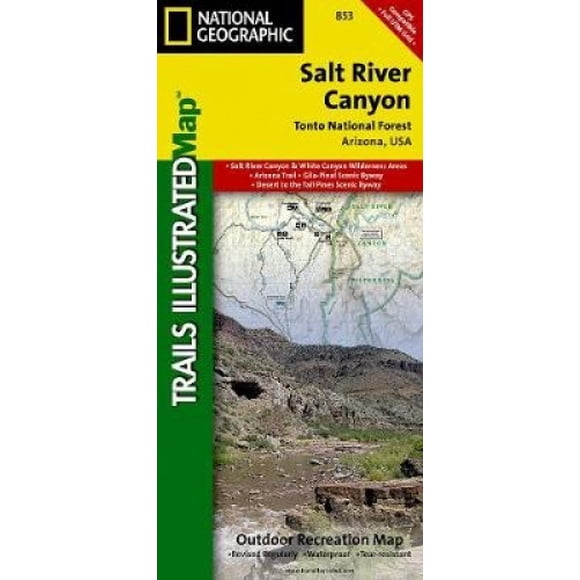 Salt River Canyon, Tonto National Forest: Trails Illustrated Other Rec. Areas