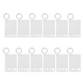 thumbnail image 1 of 12 Pcs Porte-Clés de Sublimation de Collation des Grades, Transfert de Chaleur, 1 of 4