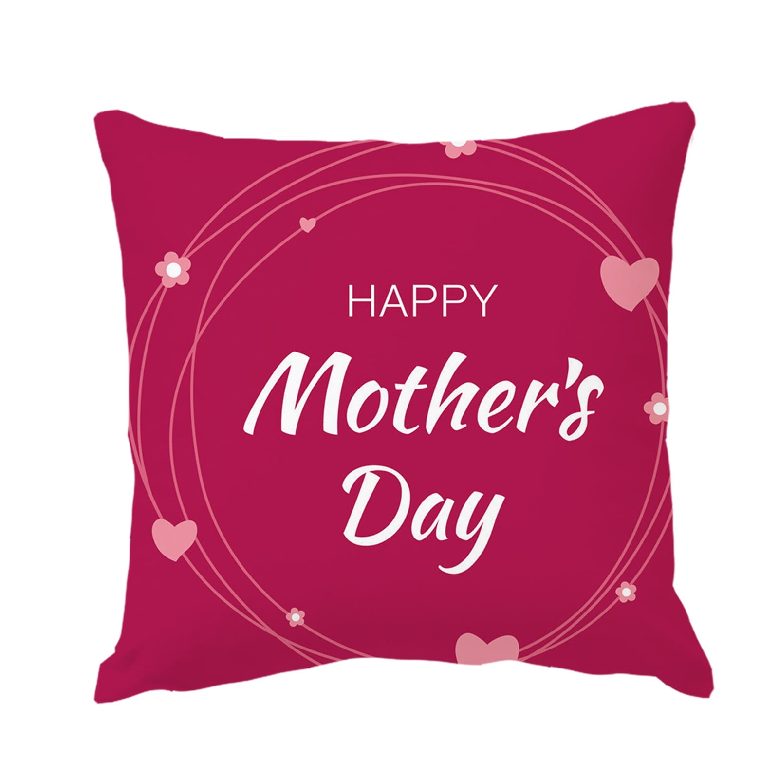 Wepro Mother's Day Pillow Case Throw Cushion Cover Home Decorative Pillow Cover