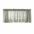 thumbnail image 2 of 1 Panel Lace Sheer Curtain，Rod Pocket Sheer Curtain for Living Room 54 X 24 Inches | Elegant Window Voile Curtain for Bedroom, Living Room, 2 of 5