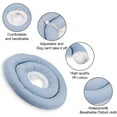 thumbnail image 4 of Dog Cones for Large Dogs,Comfortable Adjustable Soft Dog Cone Alternative After Surgery,Elizabethan Donut Collar for Large Dogs Recovery,Different Sizes for Cats,Medium Dogs and Small Dogs, 4 of 6