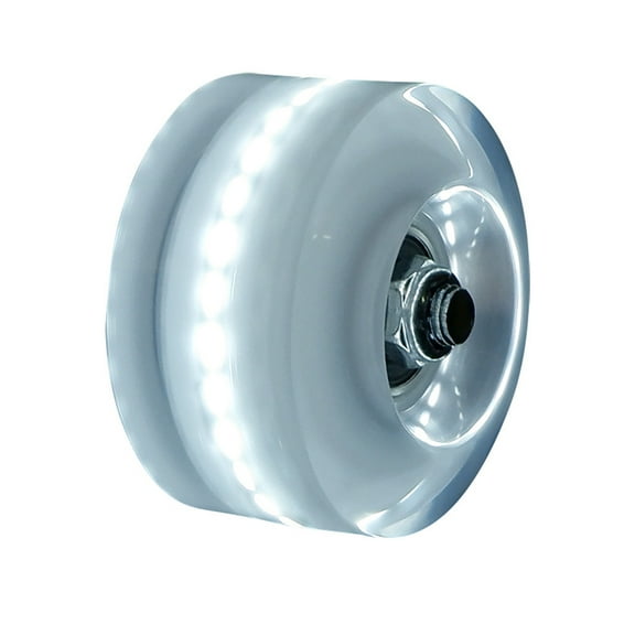 WXLCISI Light up Roller Skate Wheels, Luminous Skate Wheels with Bearings Installed for Indoor or Outdoor Double Row Skating and Skateboard Accessories