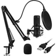 thumbnail image 1 of Micrófono X002R4AQTH Streaming USB Cardioide Unidericcional 100 Hz-18 KHz EPTISON Ideal para transmisión, grabación, podcasting, juegos, videos, karaoke, voz en off, etc., 1 of 3