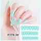 thumbnail image 2 of Uñas postizas reutilizables, desmontables, con forma de punta larga, ponibles, 2 of 2