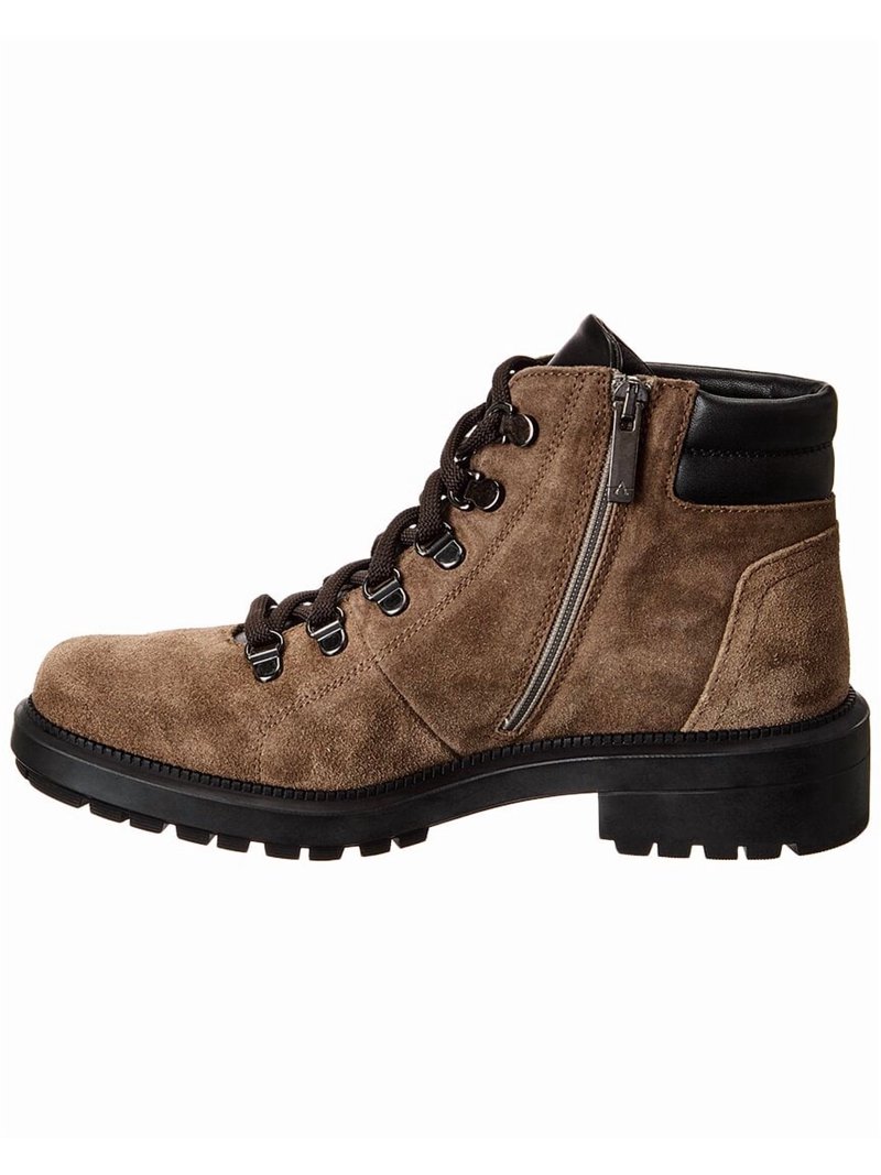 Aquatalia Liviana Weatherproof Suede Boot, 5.5, Brown  display picture 1