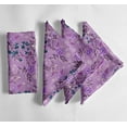 thumbnail image 6 of Vargottam Premium Cotton Muslin Napkins - Set of 12, 20-Inch Rich Purple Hues Whimsical Floral Vines Print, Soft and Absorbent Cloth Napkins for Dining, Decor, Weddings, Occasions, Table Linens, 6 of 7