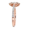 thumbnail image 6 of 14K Rose Gold 1-1/3 cttw. Certified Diamonds Oval-cut Halo Engagement Ring by Hollywood Hills Jewelers, 6 of 6
