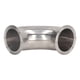 thumbnail image 4 of Codo de casquillo sanitario Bling Bling Codo de 90 grados Acero inoxidable 304, 4 of 12