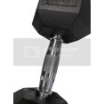 thumbnail image 3 of Gymenist, 10lb Rubber Hex Dumbbell, Single, 3 of 3