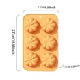 thumbnail image 3 of Pumpkin Cake Molds Silicone Pumpkin Cake Pan 6-Cavity Pumpkin Mold for Baking Cupcake Chocolate, 3 of 8