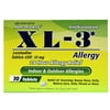 Xl-3 Allergy Tablets, 24 Hour Allergy Relief, 10-Ct