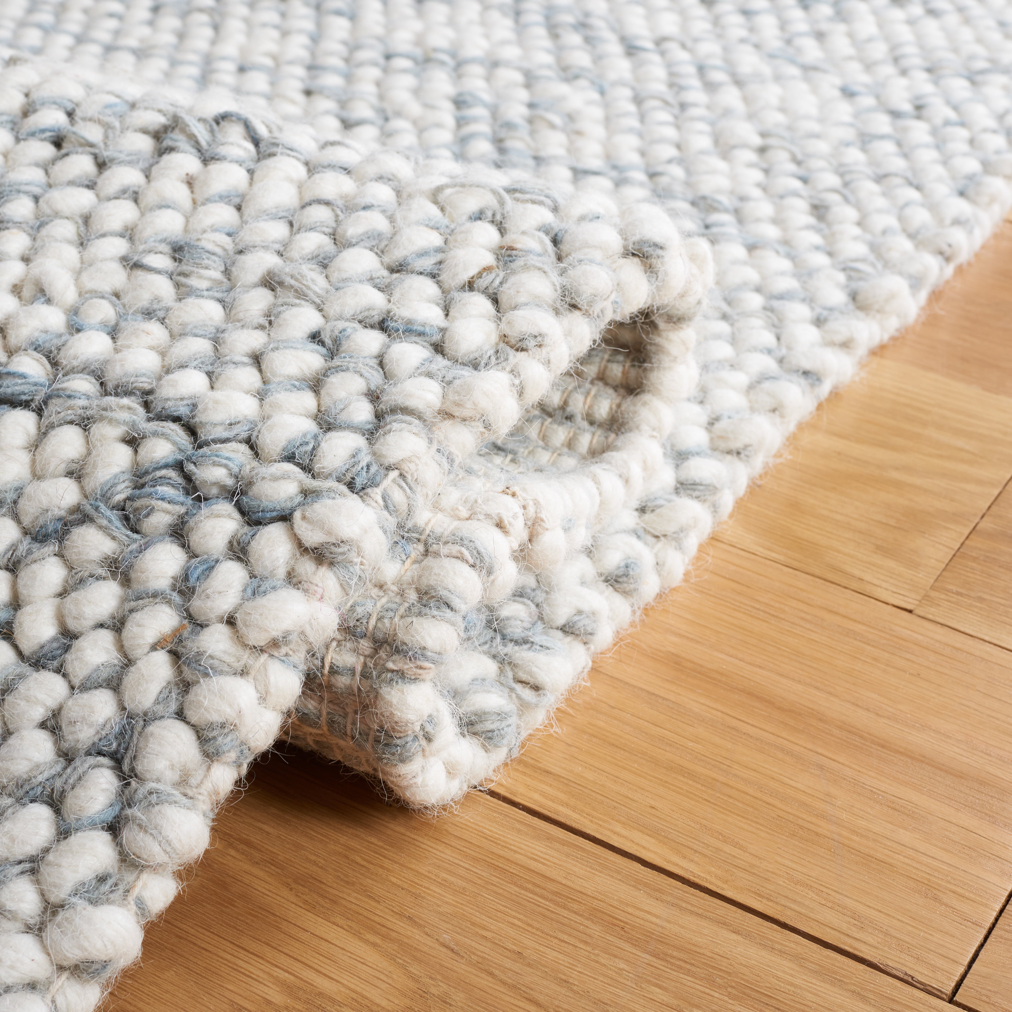 SAFAVIEH Natura Finn Distressed Area Rug, Grey/Ivory, 8' x 10'