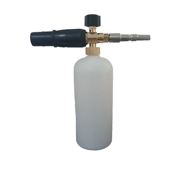 Precio sorpresa!Lavadora De Coches Olla De Espuma PA Máquina De Limpieza De Alta Presión Lavado De Coches Botella De Spray Copo De Nieve Cabezal De Agua para El Hogar Enchufe Rápido En Forma De Abani