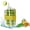 Green, variant on 2-in-1 Ice Cube Bottle with Straw - Easy Press Ice Tray Water Bottle, Leak Proof Lid, Vertical Ice Maker for Freezer, Travel, Gym & Home Use ( 800ml)