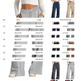 thumbnail image 3 of EnJoCho Girls Oversized Wide Leg Sweatpants Drawst𝗋ing Track Pants Baggy Straight Fit Casual Plain Joggers Pockets Athleti𝖼 Wear Comfort Kids, 3 of 9