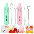 thumbnail image 3 of 2 Sets Electric Pigment Stirrer Mixer Portable Paint Electric Mixer Blending Tool, 3 of 7