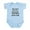 Sky Blue, variant on CafePress - WIGU PT Mom Infant Bodysuit - Baby Light Bodysuit, Size Newborn - 24 Months