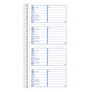 Adams Petty Cash 2-Part Carbonless Receipts 356162