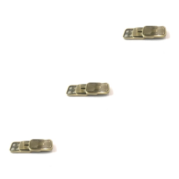 Tholdsy Slider de 3 etapas de acero inoxidable, 3 capas de Metal , juguete giratorio de mano, juguetes sensoriales relajantes para el hogar, Type1
