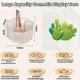 thumbnail image 4 of 360 Rotating Makeup Organizer, Spinning Makeup Brush Holder with 5 Slot Cosmetic Display Case Skin, 4 of 5