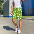 thumbnail image 3 of Daiia Funny Sheep Doing Yoga Mens Woven Stretch Pajama Short,Short Pajama Pants-Small, 3 of 7