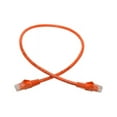 thumbnail image 5 of Tripp Lite Cat6 Gigabit Ethernet Snagless Molded Patch Cable UTP Orange RJ45 M/550Mhz 2Ft 2' (N201-002-OR), 5 of 5