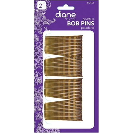 Diane Bobby Pins, Bronze 60 ea (Best Brand Of Bobby Pins)