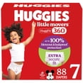 thumbnail image 1 of Pañales Huggies Little Movers HuggFit 360°, talla 7 (más de 19 kg) x88, 1 of 9