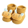 thumbnail image 1 of XASZHN Chaussettes d'Hiver pour Bébé Chaussettes de Sol avec Colle Chaussettes de Rampement 0-12 Mois, 1 of 7