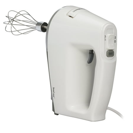 Hamilton Beach 3 Speed Hand Mixer with DC Motor - WHITE