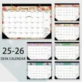 thumbnail image 4 of 18-Month Wall Calendar 2026-2027 January 2026 to June 2027 Extra Large 22" Desk Calendar with Watercolor Art Thick Ink-Proof Paper and Marked Holidays for Home Office Planning(1PCS) JASKFLY, 4 of 7