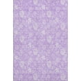 thumbnail image 2 of Addison Rugs Mayfield Washable Transitional Floral Lilac Rectangle Rug, 9' x 12', 2 of 6