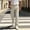 Beige, variant on Avirosel Men's Casual Dress Pants Pleated Baggy Wide Leg Slacks Solid Polyester Stylish Long Trousers with Pockets for Daily Wear Black