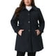 thumbnail image 1 of Abrigos de mujer de tallas grandes Agnes Orinda, chaqueta de trench de un solo botón, abrigos largos de invierno 3X azul oscuro, 1 of 6