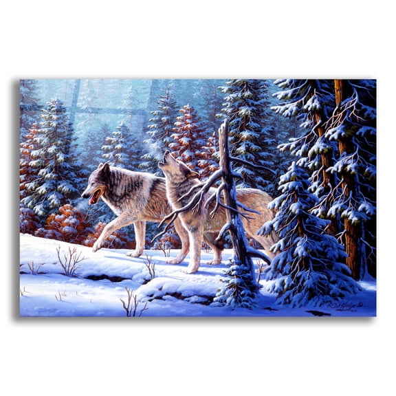 Epic Art 'Call To The Free' by R. Hed, Acrylic Glass Wall Art, 16"x12"