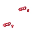 thumbnail image 3 of Yuarrent RISK Hanger Extender Kit Convertidor Suspensión de volante resistente al desgaste Cassette Gear Tail Hook Extender Rueda libre Gancho Rojo 2piezas, 3 of 6