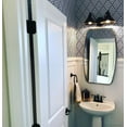 thumbnail image 5 of Kira Home Welton 19" Farmhouse Light, Dual Funnel Shades, Dark Bronze Wall Sconce Bathroom Light, Brushed Dark Bronze, 5 of 9
