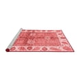 thumbnail image 2 of Ahgly Company Machine Washable Indoor Square Oriental Red Traditional Area Rugs, 6' Square, 2 of 4