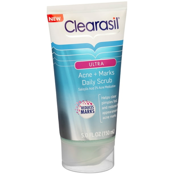 Clearasil® Ultra Acne + Marks Daily Scrub Acne Medication 5.0 fl oz