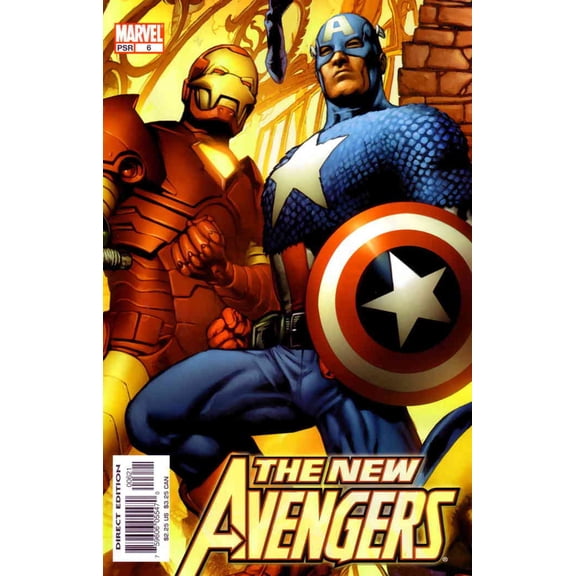 New Avengers #6A VF ; Marvel Comic Book