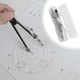 thumbnail image 1 of Calibre circular de acero inoxidable, juego de herramientas de dibujo, medición de precisión, diseño práctico, para estudiantes, artistas, práctica de exámenes, instrumento de dibujo multiusos, calid, 1 of 6