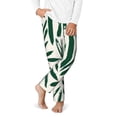 thumbnail image 2 of Xecao Palm Branch With Leaves Print Teenagers' Pajama Pants Long Sleep Pants Soft Elastic Waist Pajama Bottoms Elastic waist with 2 Pockets 5-16 Years-Small, 2 of 6