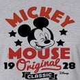 thumbnail image 3 of Disney - Mickey Mouse - Original & Classic Since 1928 - Juniors Cropped Cotton Blend T-Shirt, 3 of 5