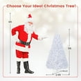 thumbnail image 3 of Costway 5Ft/6Ft/7Ft/8Ft Artificial PVC Chrismas Tree W/Stand Holiday Season Indoor Outdoor Green, 3 of 10