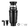 thumbnail image 1 of VEVOR Garbage Disposal 1/2 HP Continuous Food Waste Disposer 3450RPM EZ Connect Corded, 1 of 9