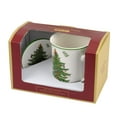 thumbnail image 3 of Spode Christmas Tree 14 oz Mug & Coaster Set - Ceramic Mug with Coaster for Tea, Coffee, Hot Chocolate - Fine Porcelain, Dishwasher & Microwave Safe - Mug & Coaster Gift Set, 3 of 5
