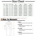 thumbnail image 3 of Leesechin Big & Tall Men's Solid Color Medium Long Casual Woolen Coat Stand Collar Single Breasted Pocket Brushed Trench Coat, 3 of 7