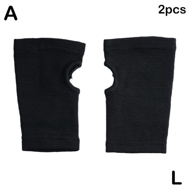 Wrist Protective Gloves with Elastic Pusps and Muscle Support, Soft Training Gloves (1 Pair)