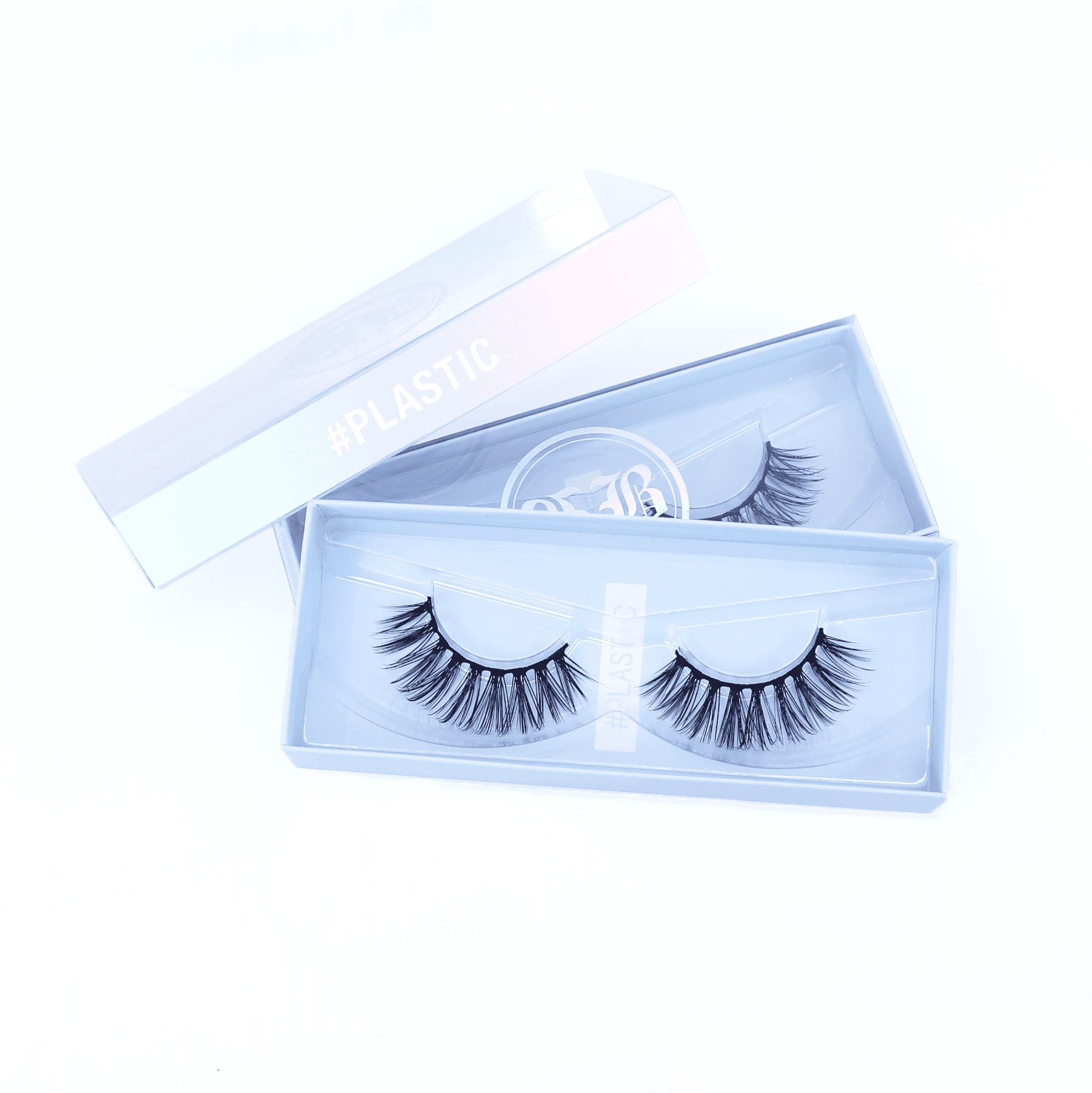 Baddie B Synthetic Eyelashes, False Eyelashes, PLASTIC, 1 Full Set